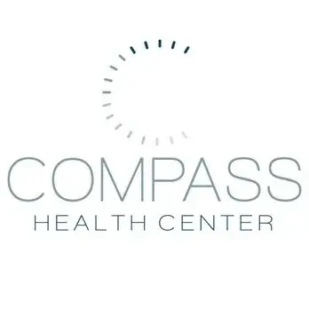 Stylized logo of Compass Health Center, a partial hospitalization program in Maryland.