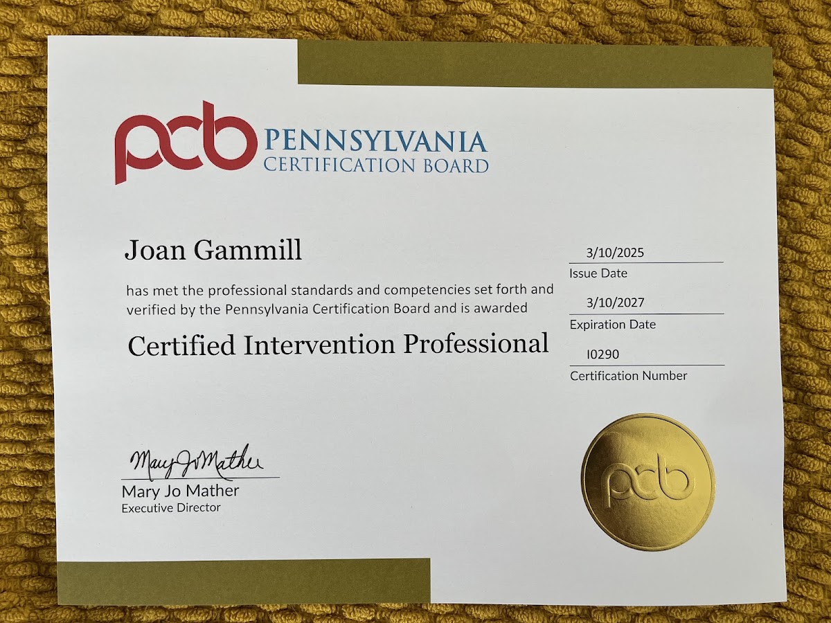 Joani the Interventionist CIP Alc/Drug/Process interventionist - Photo 6